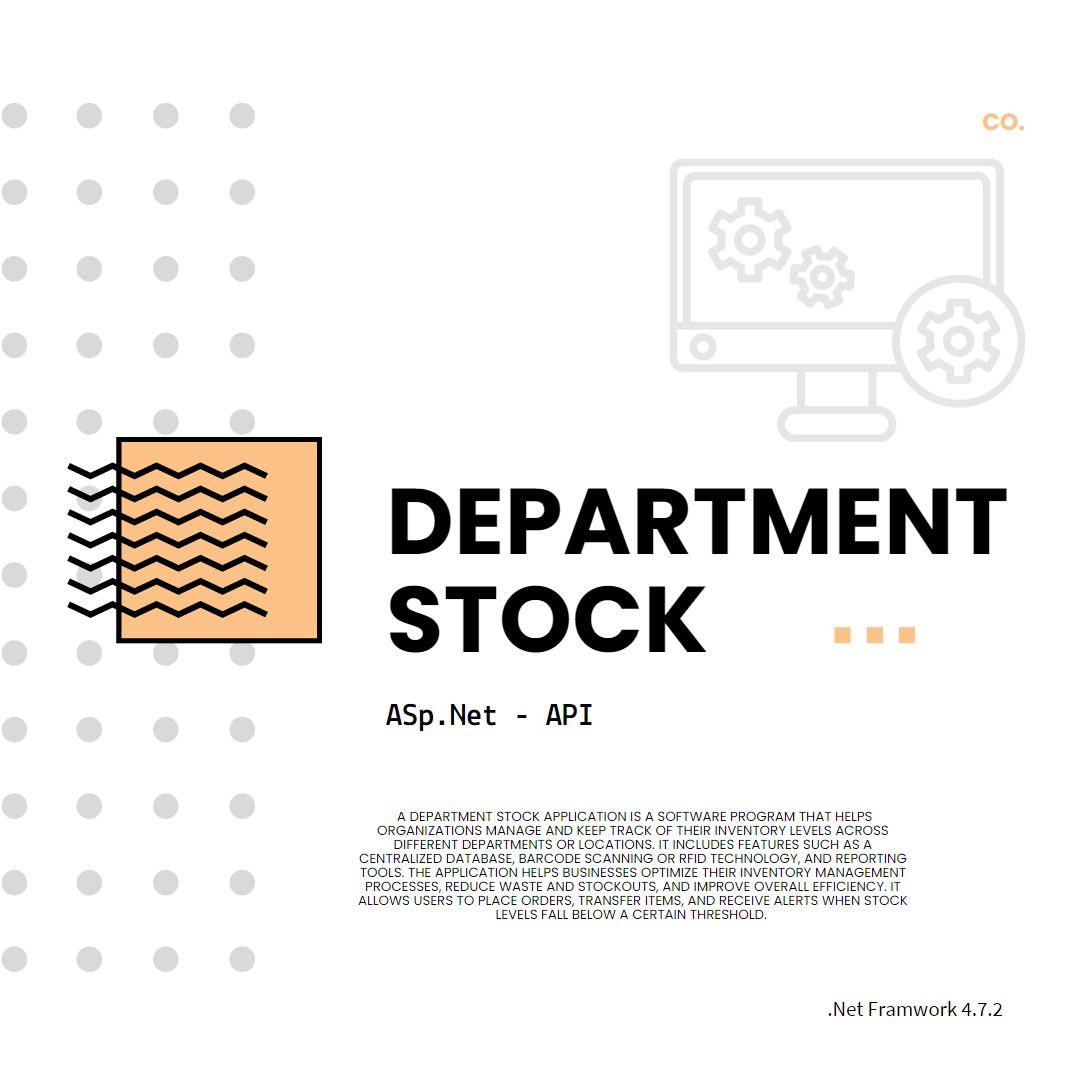 Department Stock App